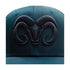 Navy Sheepskin cap with navy logo